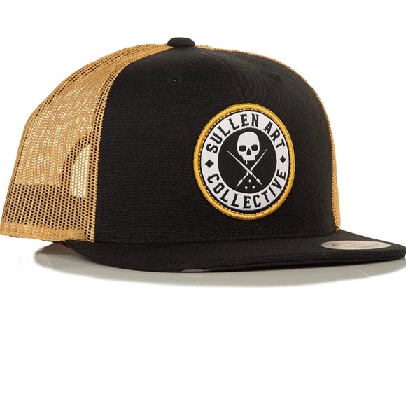New Authentic Sullen Art Co. Badge of Honor Snap Back Hat - Picture 4 of 8